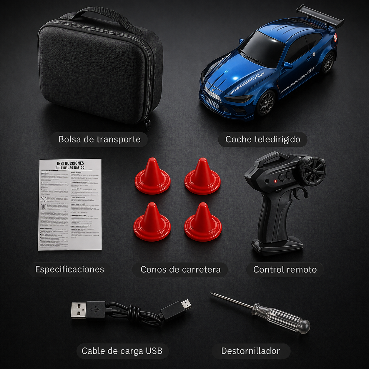 Mini Coche RC Drift Pro