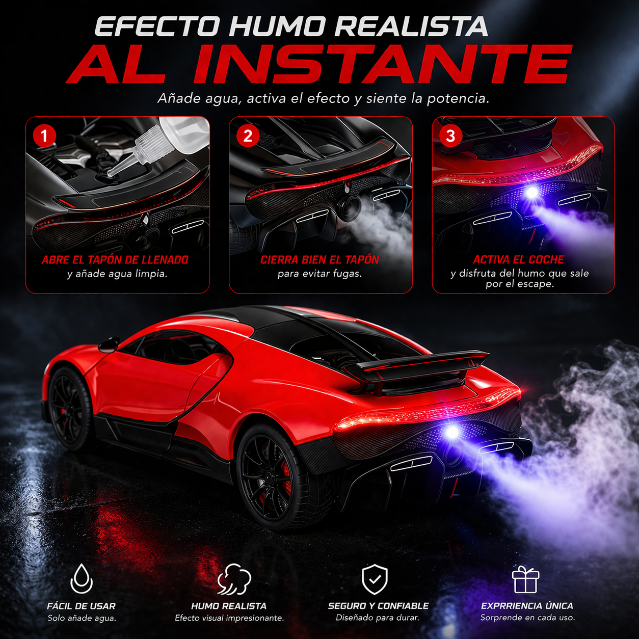 Supercoche Rc de Humo Edition