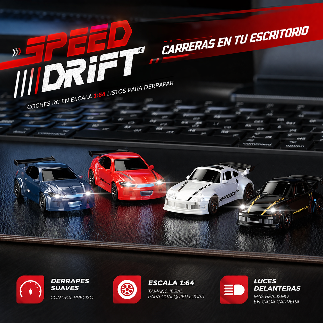 Mini Coche RC Drift Pro