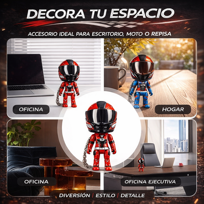 Mini Casco Moto Pro 2-en-1
