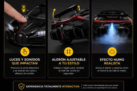 Supercoche Rc de Humo Edition