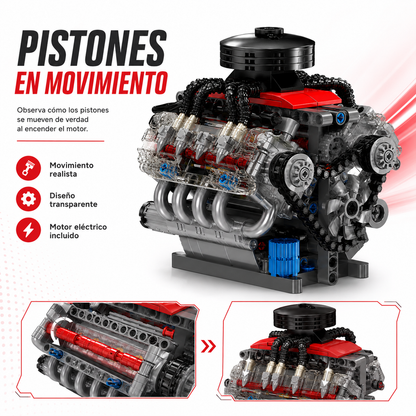 Motor V8 Funcional