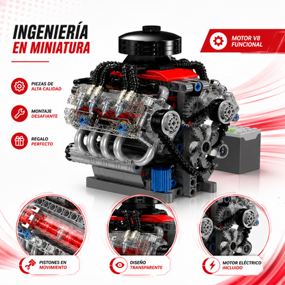 Motor V8 Funcional